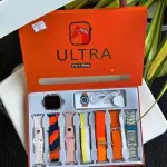 Smartwatch with 7 Interchangeable Straps – Stylish Fitness Watch for Men & Women | Rechargeable Smart Watch for Daily Use